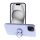 SILICONE RING tok az IPHONE 15 Plus-hoz, lila