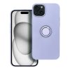 SILICONE RING tok az IPHONE 15 Plus-hoz, lila