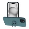 SILICONE RING tok az IPHONE 15 Plus-hoz zöld