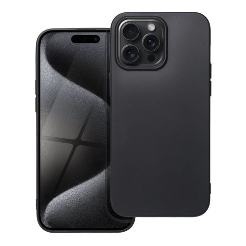 SOFT tok IPHONE 15 Pro Max fekete