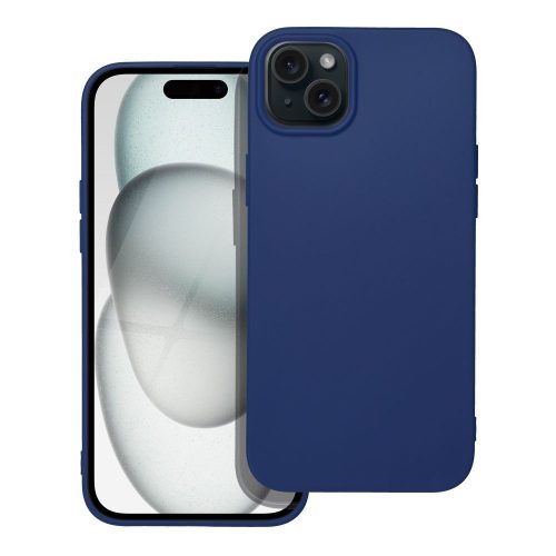 SOFT tok IPHONE 15 PLUS-hoz sötétkék