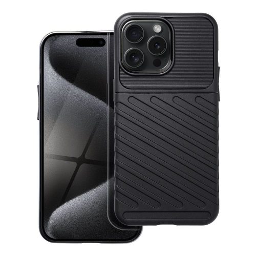 THUNDER tok iPhone 15 Pro Max fekete