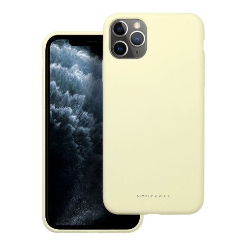 ROAR tok CLOUD SKIN IPHONE 11 Pro Max-hoz Light sárga