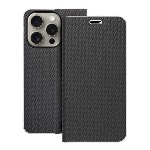 LUNA Book Carbon IPHONE 15 Pro fekete