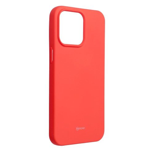 ROAR tok COLORFUL JELLY az IPHONE 15 Pro Max-hoz, őszibarack rózsaszín