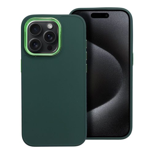 FRAME tok iPhone 15 Pro zöldhez