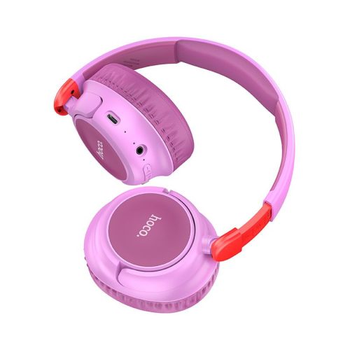 HOCO vezetéknélküli bluetooth headphones W43 lila