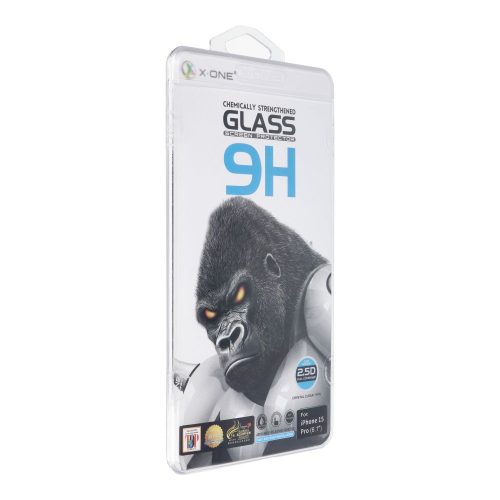 X-ONE Full Cover Extra Strong Crystal Clear -  iPhone 15 Pro edzett üveg 9H