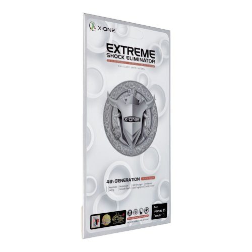 X-ONE Extreme Shock Eliminator 4th gen. (Matte Series) - iPhone 15 Pro készülékhez