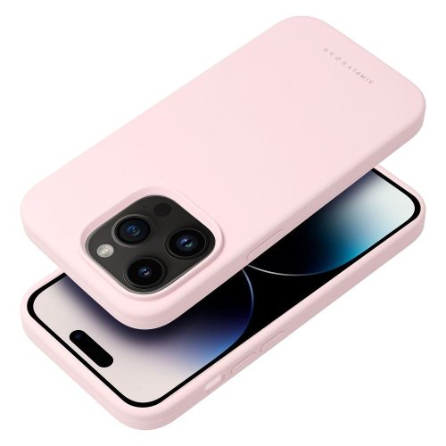 ROAR tok CLOUD SKIN IPHONE 14 Pro készülékhez, Világos Rózsaszín