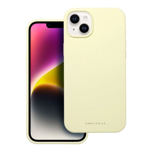 ROAR tok CLOUD SKIN  IPHONE 14 Plus Halványsárga