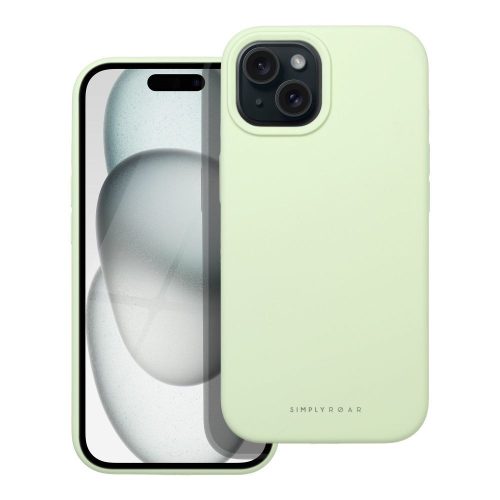 ROAR tok CLOUD SKIN IPHONE 15-höz Világos zöld