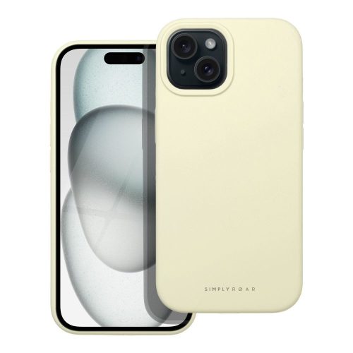 ROAR tok CLOUD SKIN IPHONE 15-höz Világos Sárga
