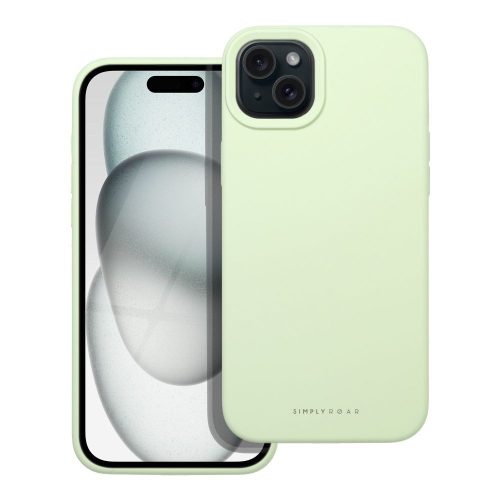ROAR tok CLOUD SKIN az IPHONE 15 Plus-hoz Világos zöld