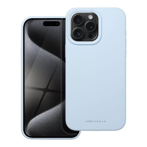 ROAR tok CLOUD SKIN az IPHONE 15 Pro Max-hoz Világoskék