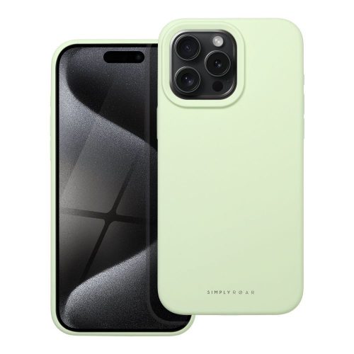 ROAR tok CLOUD SKIN az IPHONE 15 Pro Max készülékhez Világos zöld