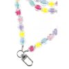 COLORFUL Phone lanyard, Telefon medál / zsinór hossza 120cm (hurokban 60cm) / nyakban - többszínű
