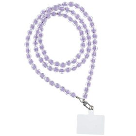   COLORFUL Phone lanyard, Phone pendant / cord length 120cm (60cm in the loop) / on neck - purple