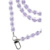 COLORFUL Phone lanyard, Phone pendant / cord length 120cm (60cm in the loop) / on neck - purple