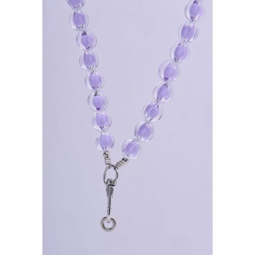 COLORFUL Phone lanyard, Phone pendant / cord length 120cm (60cm in the loop) / on neck - purple