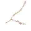 HAPPY Phone lanyard, Phone pendant / cord length 44cm (22cm in the loop) / on hand - lite pink