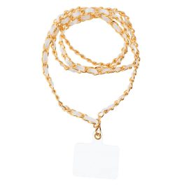   STRAP Phone lanyard, Phone pendant / cord length 116cm (58cm in the loop) / on neck - white