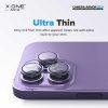 X-ONE Sapphire Camera Armor Pro - for iPhone 15 Pro/15 Pro Max - silver
