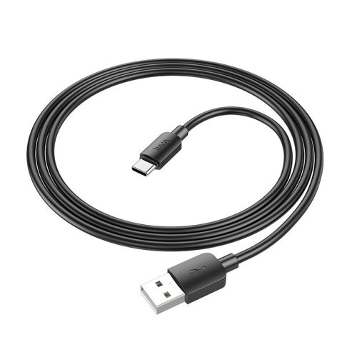 HOCO kábel USB-ről Type C-re PD 2,4A 27W X96 1 m fekete