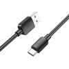 HOCO kábel USB-ről Type C-re PD 2,4A 27W X96 1 m fekete