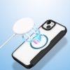 DUX DUCIS pénztárca tok SKIN X PRO, kompatibilis a MagSafe-fel, IPHONE 15 Plus fekete