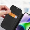 DUX DUCIS pénztárca tok SKIN X PRO, kompatibilis a MagSafe-fel, IPHONE 15 Plus fekete