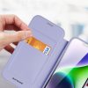 DUX DUCIS pénztárca tok SKIN X PRO kompatibilis MagSafe-fel IPHONE 15 Plus-hoz lila