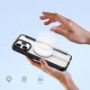 DUX DUCIS pénztárca tok SKIN X PRO kompatibilis MagSafe funkcióval az IPHONE 15 Pro számára, fekete színben