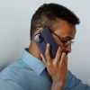 DUX DUCIS wallet case SKIN X2 for IPHONE 14 Pro blue