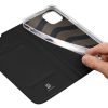 DUX DUCIS pénztárca tok SKIN PRO IPHONE 14 Plus fekete