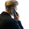DUX DUCIS pénztárca tok SKIN PRO iPHONE 14 Pro-hoz kék