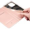 DUX DUCIS pénztárca Tok SKIN PRO  IPHONE 14 Pro rose