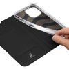 DUX DUCIS pénztárca tok SKIN PRO IPHONE 14 Pro Max-hoz fekete