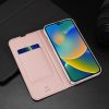 DUX DUCIS pénztárca Tok SKIN PRO IPHONE 14 Pro Max készülékhez rózsaszínben