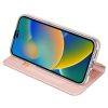 DUX DUCIS pénztárca Tok SKIN PRO IPHONE 14 Pro Max készülékhez rózsaszínben