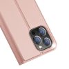 DUX DUCIS pénztárca Tok SKIN PRO IPHONE 14 Pro Max készülékhez rózsaszínben