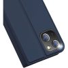 DUX DUCIS pénztárca tok SKIN PRO IPHONE 15 Plus-hoz kék