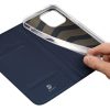 DUX DUCIS pénztárca tok SKIN PRO IPHONE 15 Pro-hoz kék
