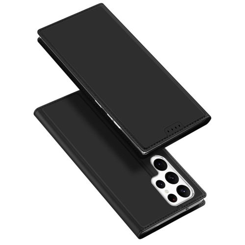 DUX DUCIS pénztárca Tok SKIN PRO  SAMSUNG S23 Ultra fekete