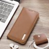 DUX DUCIS wallet case HIVO for IPHONE 15 brown