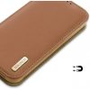DUX DUCIS wallet case HIVO for IPHONE 15 Pro brown