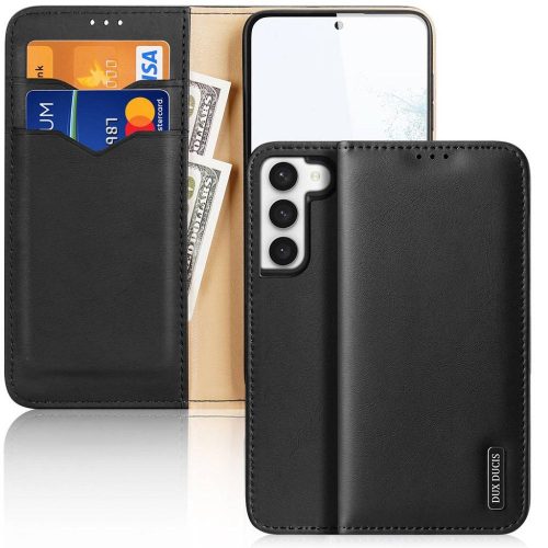 DUX DUCIS pénztárca tok HIVO SAMSUNG S23 Plus fekete