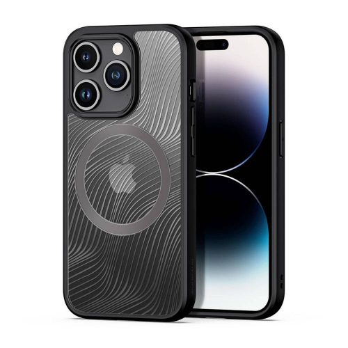 DUX DUCIS tok AIMO MAG kompatibilis a MagSafe-el az IPHONE 15 Pro-hoz fekete