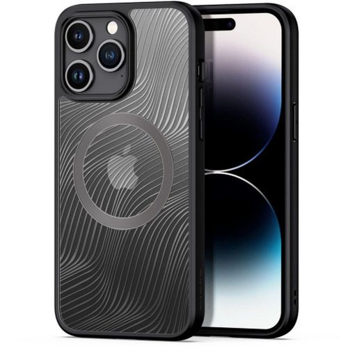 DUX DUCIS tok AIMO MAG kompatibilis a MagSafe-el az IPHONE 15 Pro Max készülékhez fekete
