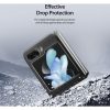 DUX DUCIS tok BRIL SAMSUNG Z Flip5 5G készülékhez fekete színben